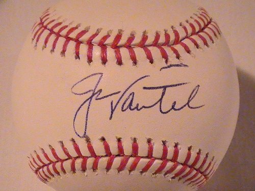 JASON VARITEK AUTOGRAPHED MLB BASEBALL BOSTON RED SOX COA AUTO