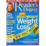 Reader's Digest January 2007 - Hilary Swank, 10 Easy Ways to Cut Big Bills, Weigth Loss Breakthroughs, The Legal Scam You Pay For, The Big Secret Men Won't Admit, book cover
