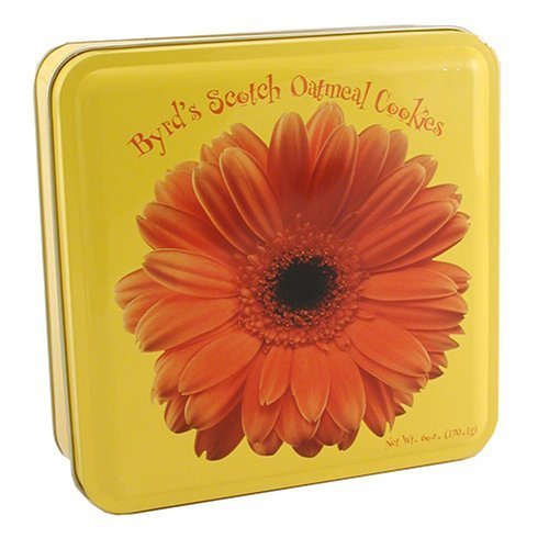 Gerber Daisy Tin (Scotch Oatmeal Cookies) by Byrd Cookie Company