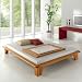 Futonbett MIKADO, Kiefer massiv, honigfarben lackiert