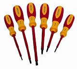 Wiha 47091 6 Piece 1000 Volt Insulated Proturn Slotted & Phillips Screwdriver Set