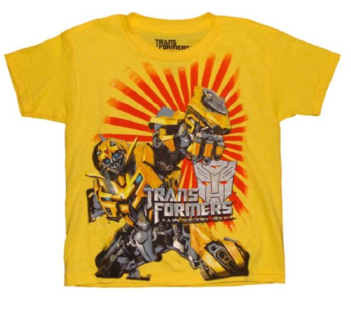  Transformers Dark of the Moon Bumblebee Sunburst Boys T-shirt