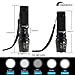 Moobom XM-L T6 2000 Lumens,5 Adjustable Modes Zoomable LED Tactical Flash light Torch Lamp Aluminum LED Flashlight Lighting Lamp