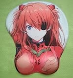 エヴァ 劇場版 Q アスカ　3Ｄ　立体　おっぱい　マウスパッド