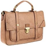 Oryany Handbags Julia Satchel,Mushroom,One Size