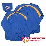 Milwaukee Brewers Nike Pregame Printed Hoody - Large