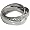 Goldmaid Damen-Ring 3 in 1 925 Sterlingsilber 32 Steine