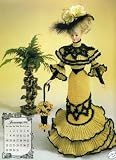 Miss January 1996 Going Away Frock (Annie's Calendar Bed Doll Society, 7901)