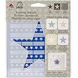 Plaid:Craft 3 Piece Folkart Layering Stencils, Star