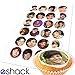 Cakeshop 24 x Louis Tomlinson 1 Direction Edible Cake Toppers