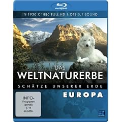 Das Weltnaturerbe - Sch�tze unserer Erde - Europa [Blu-ray]