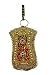 A Trendy Mobile Phone Carrying Case (Pouch) Handmade with Satin Cloth & Vibrant Ethnic Colored Embellishments & Sequences A Gorgeous Birthday Gift Idea For Her