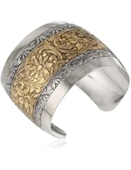 1928 Jewelry Prominence Cuff Bracelet, 7"