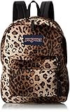 UPC 757969428252 product image for JanSport High Stakes Backpack - Black/Beige Plush Cheetah / 16.7H x 13W x 8.5D | upcitemdb.com