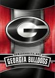 University of Georgia Bulldogs UGA Large House Flag i