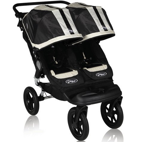 Baby Jogger City Elite Double Stroller, Black Sport