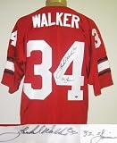 Herschel Walker Autographed/Hand Signed Georgia Bulldogs Jersey