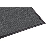 Guardian WaterGuard Indoor/Outdoor Wiper Scraper Floor Mat, Rubber/Nylon, 3'x5', Charcoal