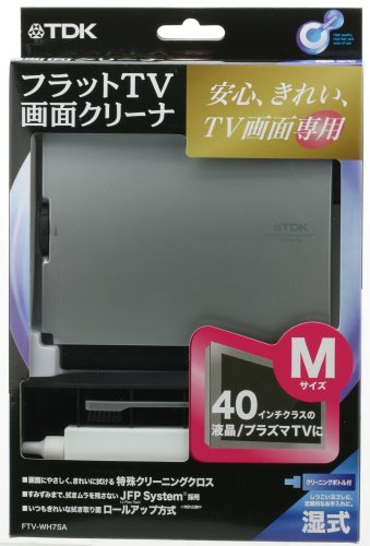 TDK フラットテレビ画面クリーナ　Mサイズ(湿式) FTV-WH7SA