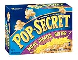 Pop Secret Movie Theater Flavor, Microwavable Popcorn, 3-count, 10.5 Ounce Box (Pack of 6)