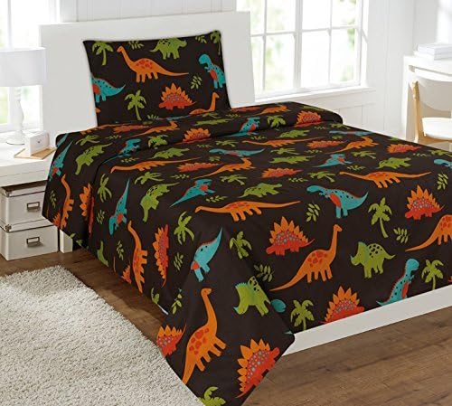 Dinosaurs 2-piece Twin Sized Quilt Bedding Set