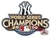 2009 MLB Baseball World Series Champions Sleeve Patch - New York Yankees
