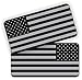Pair - American Flags Black Ops Stealthy Vinyl Decals | Stickers AR-15 AR15 Lower, Helmets, Hard Hats, Tool Box Motorcycle