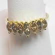 14K Yellow Gold Natural Yellow Diamond Ring