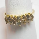 14K Yellow Gold Natural Yellow Diamond Ring