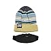Beard Head Kid Roro Beard Beanie - Knit Hat and Fake Beard for Kids and Toddlers Black