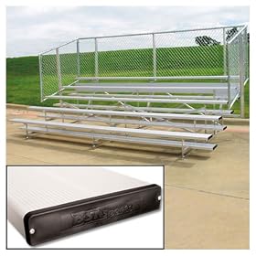 Buy Alumagoal 5 Row, 70 Seat Standard Series Bleachers now!