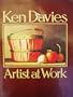 Ken Davies, artist at work