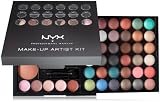 NYX Makeup Artist Kit35 Eyeshadows, 3 Bronzers,5 Blushers, 5 Lip Colors, Applicator/Mirror