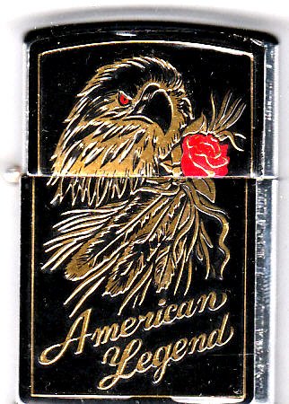 American Legend Lighter ~ Polished Crome Lighter