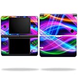 Protective Vinyl Skin Decal Cover for Nintendo DSi XL Skins Light waves