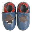 Momo Baby Soft Sole Baby Shoes - Police Blue