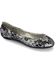 MQ23 Sexy edel Ballerinas Slipper m. Spitzen 