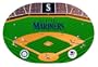 MLB Seattle Mariners Placemats (4 Pack)