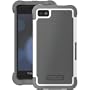 Ballistic SG1097-M185 SG Case for BlackBerry Z10, 1-Pack, Retail Packaging (Charcoal/White)