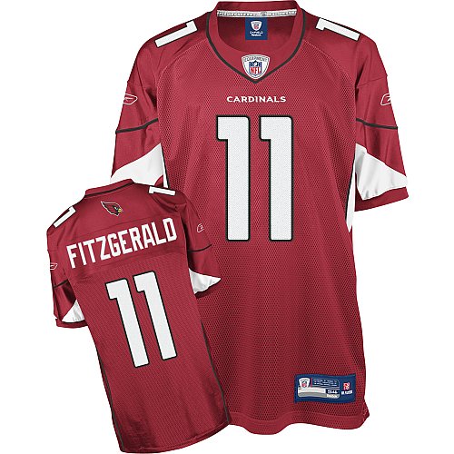 Reebok Arizona Cardinals Larry Fitzgerald Authentic Jersey Size 52