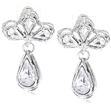 Clara Kasavina Swarovski Crystal Estate Style Dangle Earring Clara Kasavina Swarovski Crystal Estate Style Dangle Earring