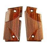 Rhyno Premium Checkered Rosewood Grips for Sig Sauer P238; Exquisitely hand checkered.