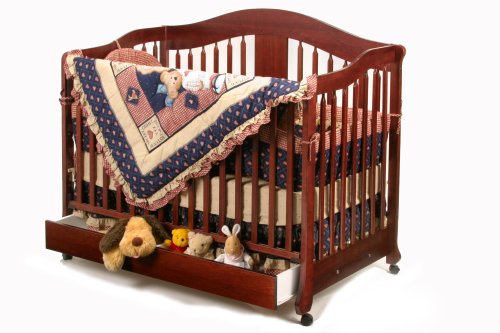 Baby: Stork Craft Rochester Stages Crib With Drawer In Cherry