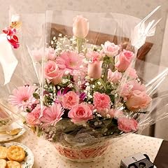 バラ ピンク アレンジ 正午までのご注文は翌日配達【配達日指定不可】 翌日配達 お花屋さん