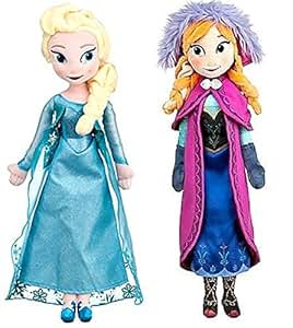 Disney - Frozen Schwestern Puppenset 40cm Plüsch Puppen Von Anna und