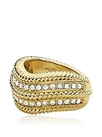 Dyrberg/Kern Anillo Crystal (Dorado / Transparente)