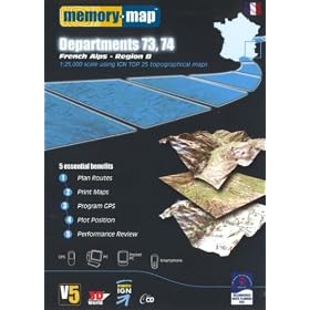 Memory Map French Alps Region B      (PC)