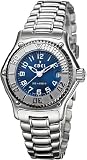 Women's Discovery Stainless Steel Blue Dial