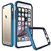 iPhone 6s Case [Blue] RhinoShield CrashGuard Bumper [11 Ft Drop Tested] No Bulk [EggDrop Technology] Thin Lightweight Protection [Includes Back Transparent Skin] Also fits iPhone 6