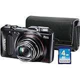 Fuji Film FinePix F550EXR 16 Megapixel Digital Camera - Black - Lite Bundle ....